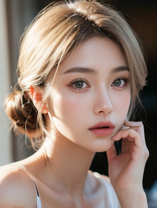 浅绿之上衣与深蓝牛仔裤的穿搭艺术
