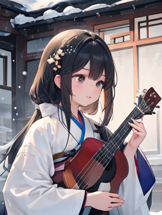 蓝色与白色：简洁之美的艺术探索