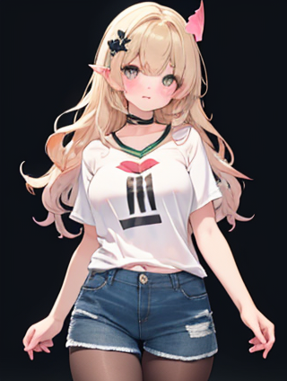 短裤配打底袜子好看吗女士
